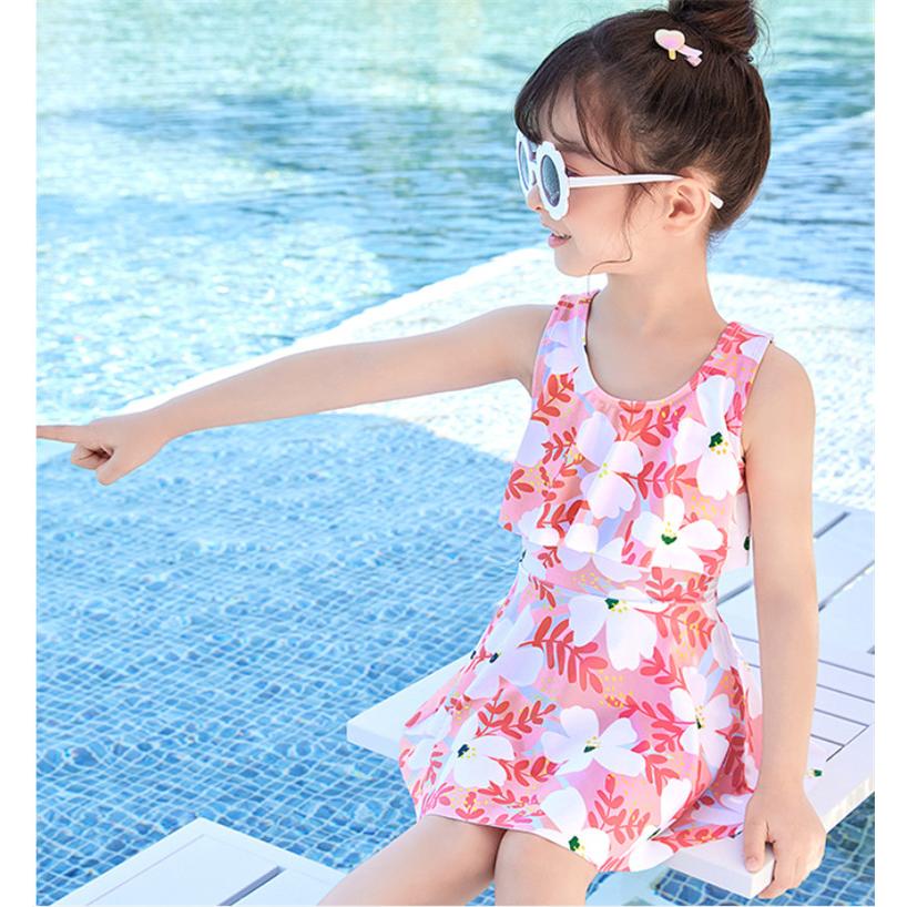 水着 女の子 ビキニ 可愛い 連体式 子ども キッズ スイム 温泉 リゾート スクール フリル ジュニア